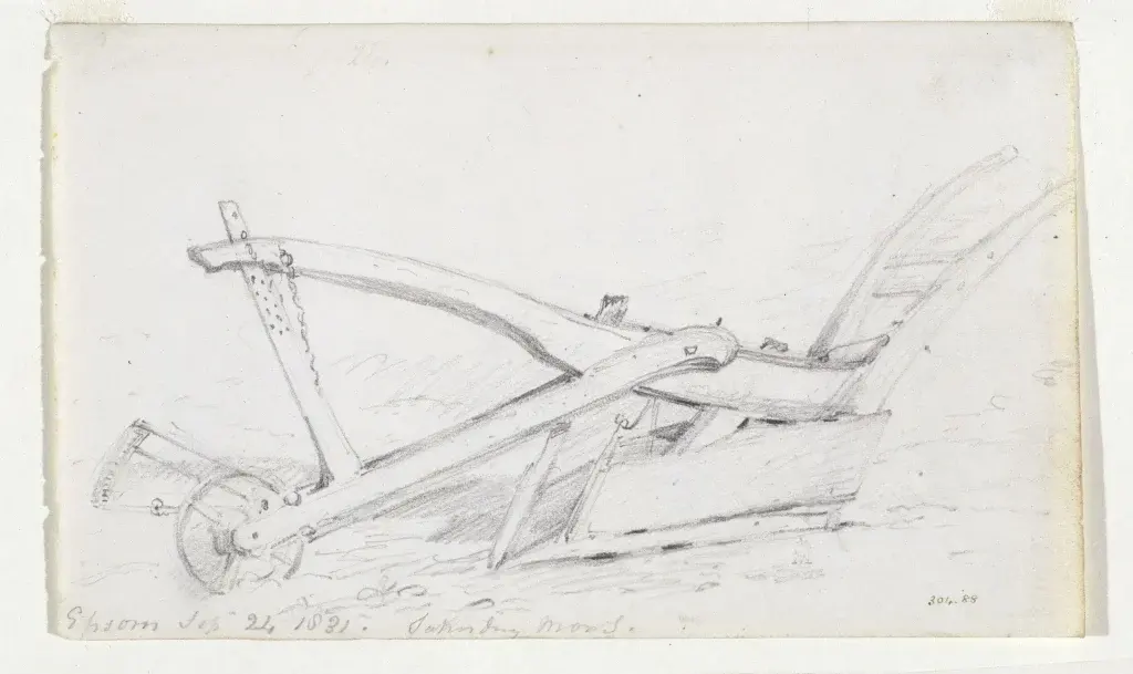 Constable_-_Sketch_of_a_plough_at_Epsom,_304-1888 copy