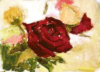 Step 4, lighter tones on the red rose