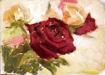 Step 5, more depth in the roses