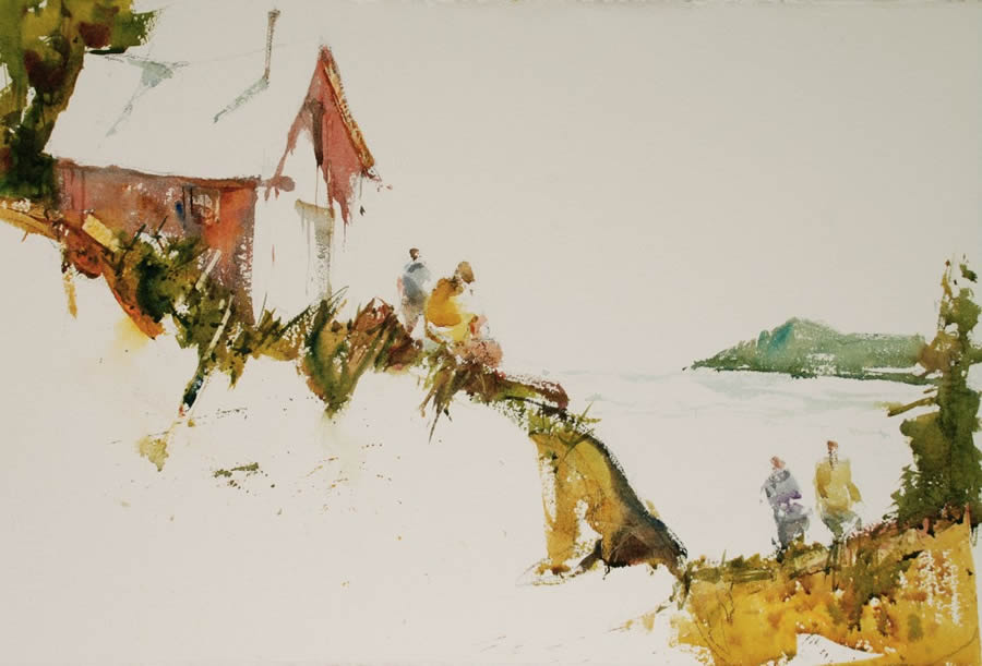 watercolor painting lesson