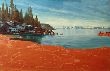 landscape painting oil tutorial