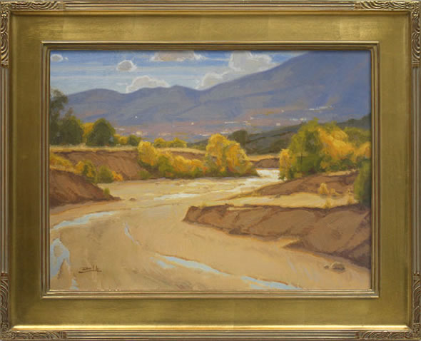 Sand Creek Landscape Painting By Dan Schultz