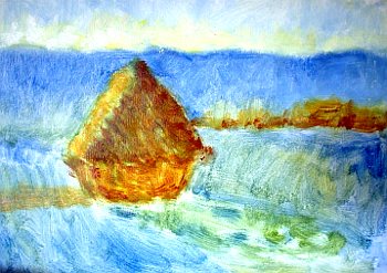 paint Monet's haystack 2