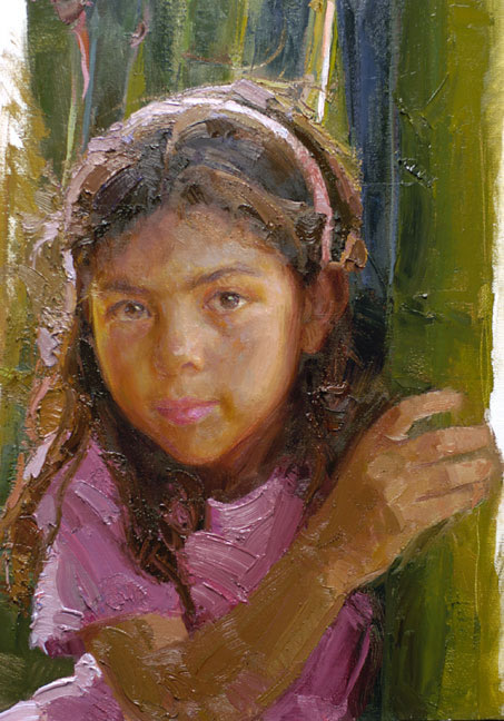 Oil Painting Techniques Portrait Child