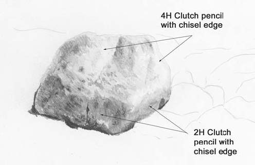 Rock Drawing Lesson 7