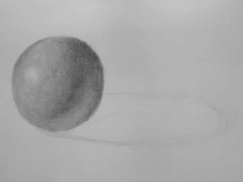 Beginner Drawing - Shade Sphere 4