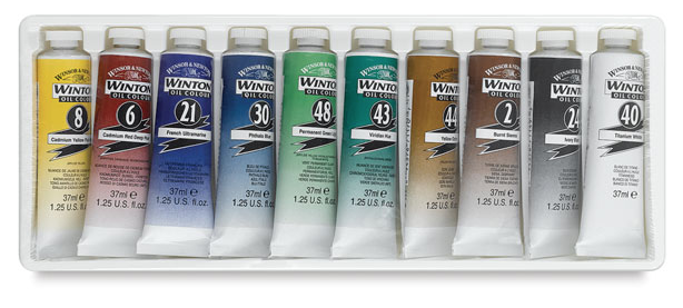 Winsor & Newton Winton Oil Colors Starter  Set - What do you Need to get Started with Oil Painting?