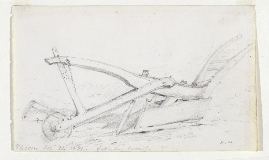 Constable_-_Sketch_of_a_plough_at_Epsom,_304-1888 copy